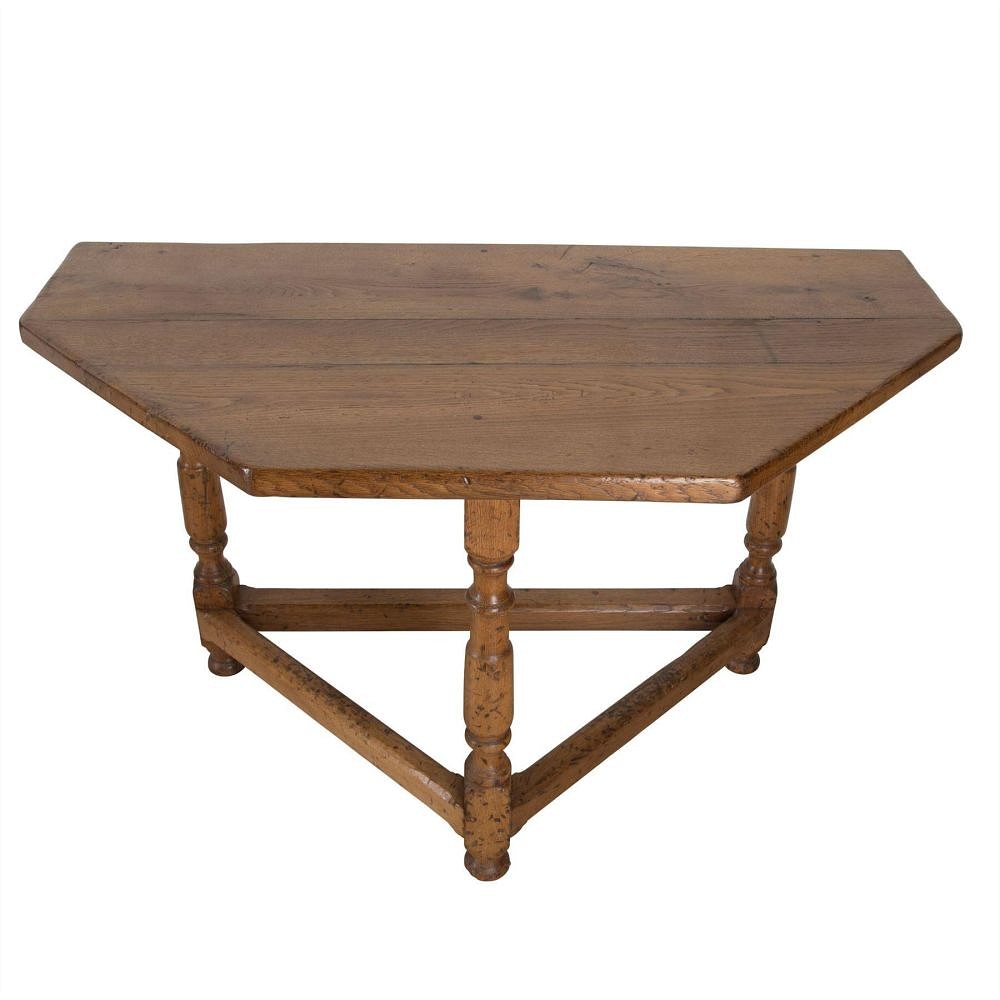 Pair Oak Console Tables CO5260685