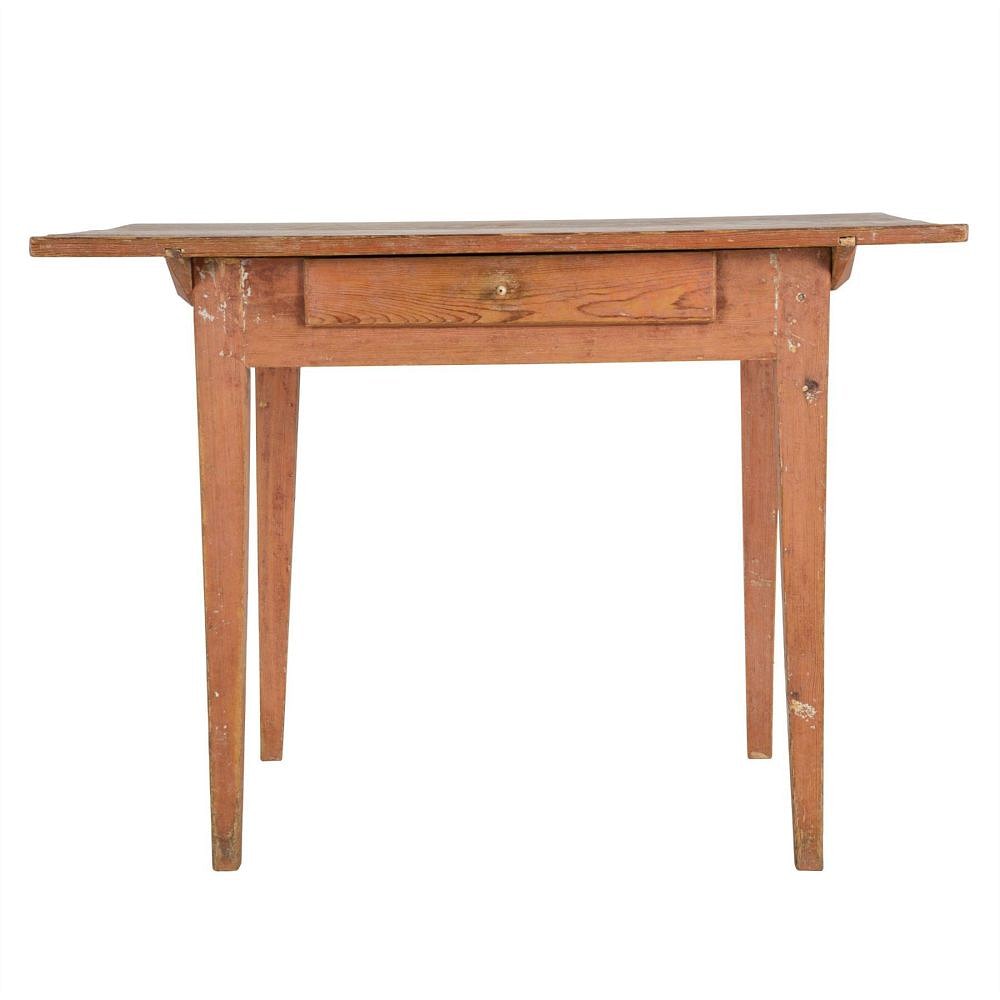 19th Century Swedish Pine Side Table TS0159283