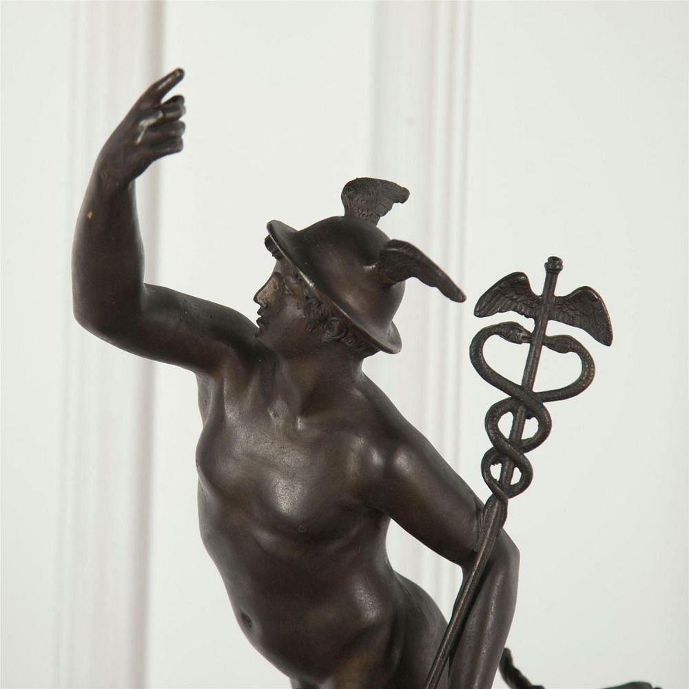 Italan Bronze Sculpture Of Mercury/Hermes DA3761795
