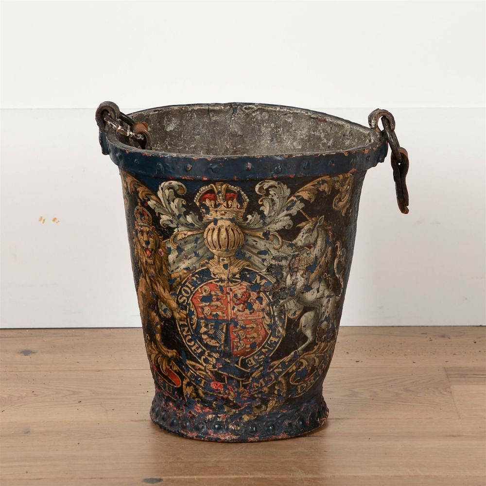 Georgian Painted Fire Bucket GA2761539