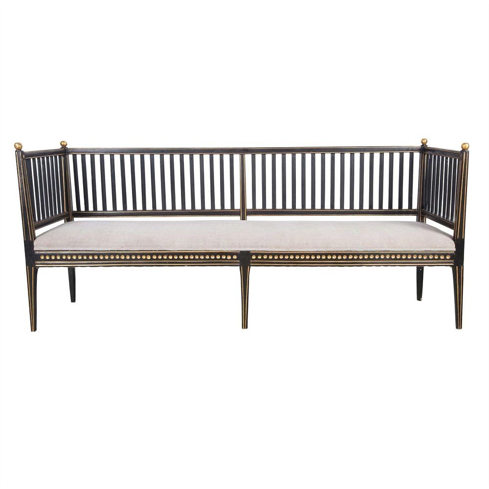 Regency Ebonised Bench SB9955507