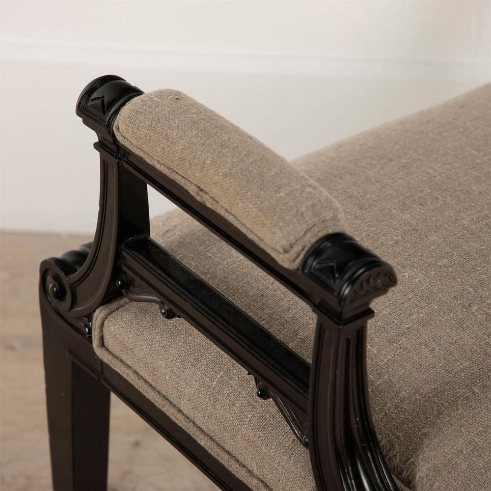 French Ebonised Stool ST4861482