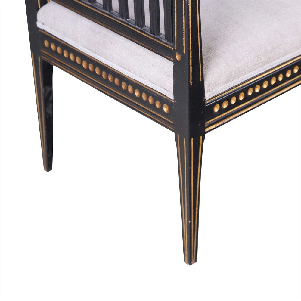 Regency Ebonised Bench SB9955507