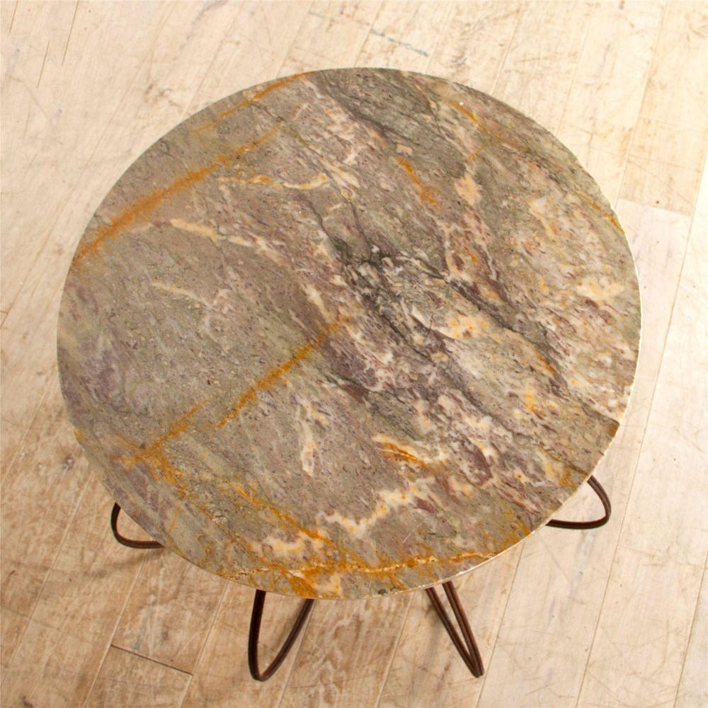 Iron And Marble Centre Table TC287310