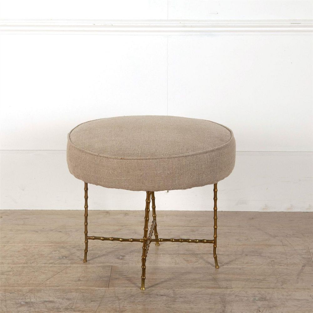 19th Century Faux Bamboo Stool ST607003