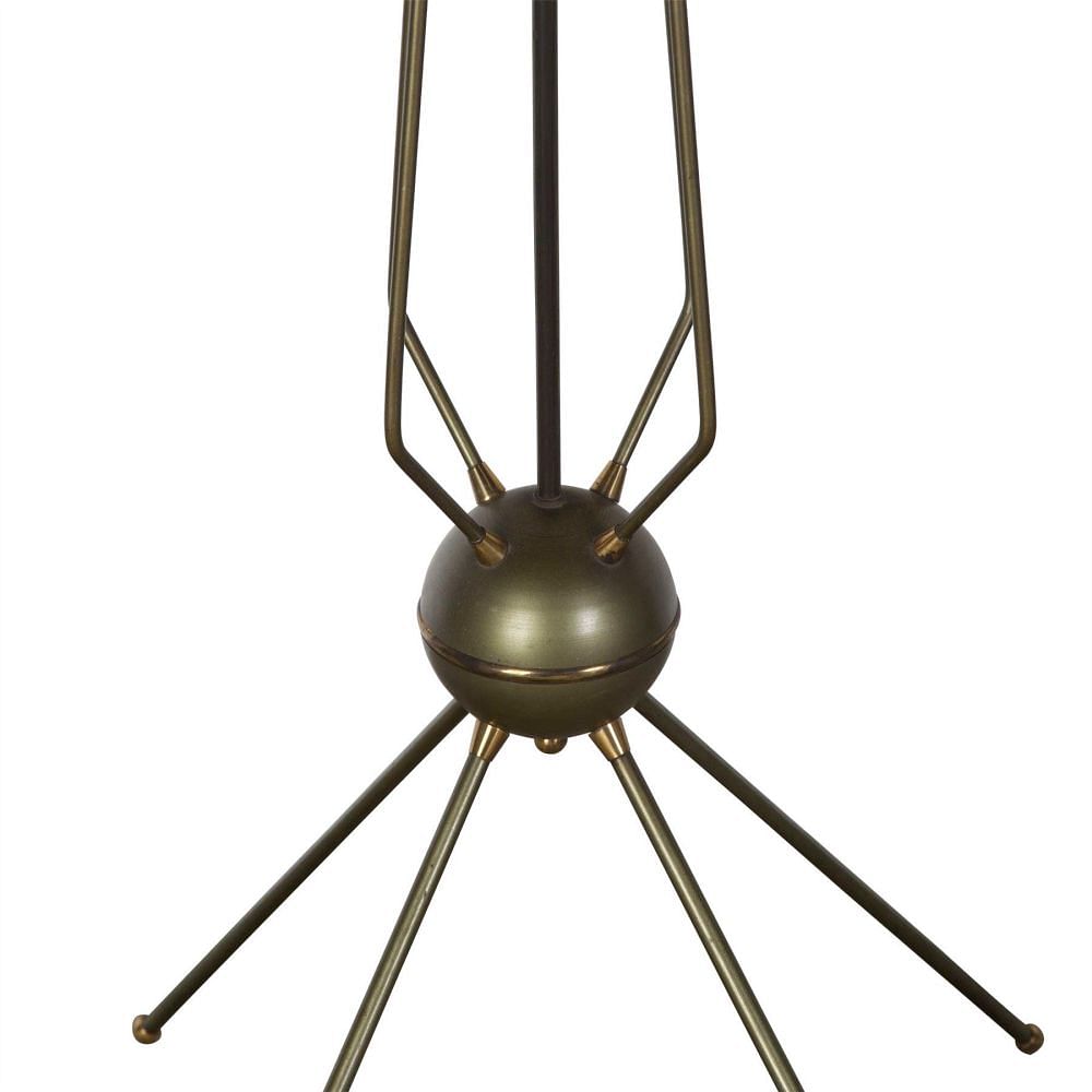 Italian Metal and Brass Floor Lamp LF3055859