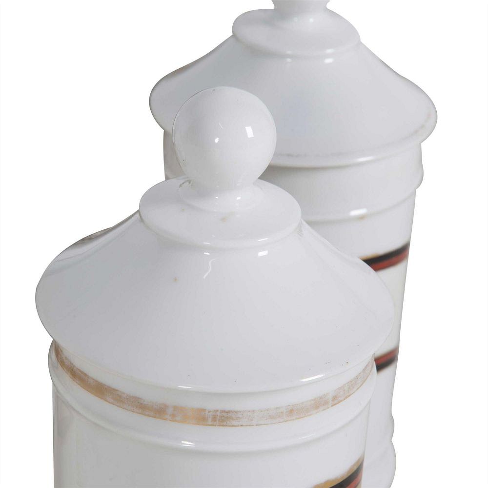 Large Collection of Porcelain Pharmacy Jars DA9060573