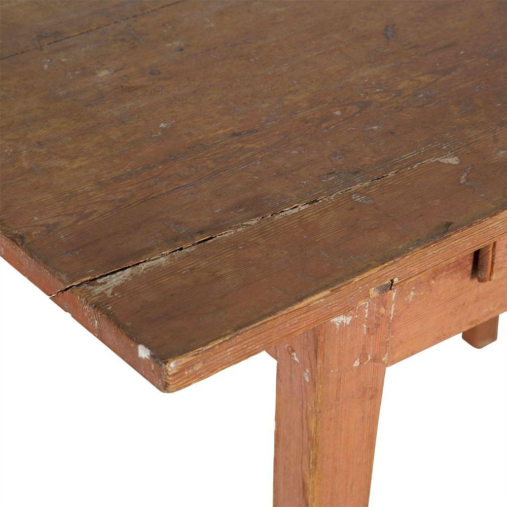 19th Century Swedish Pine Side Table TS0159283