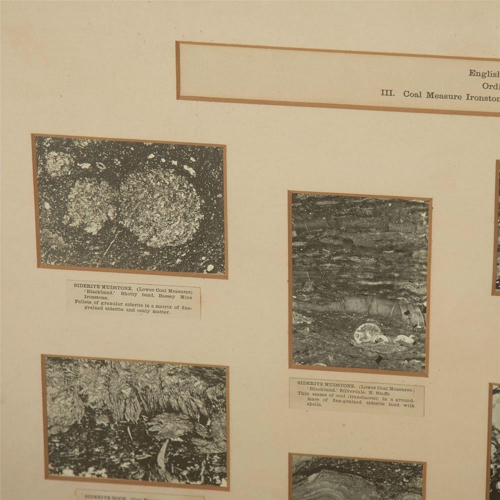 Composite Photographic Vignettes of Welsh Iron Minerals WD0562587