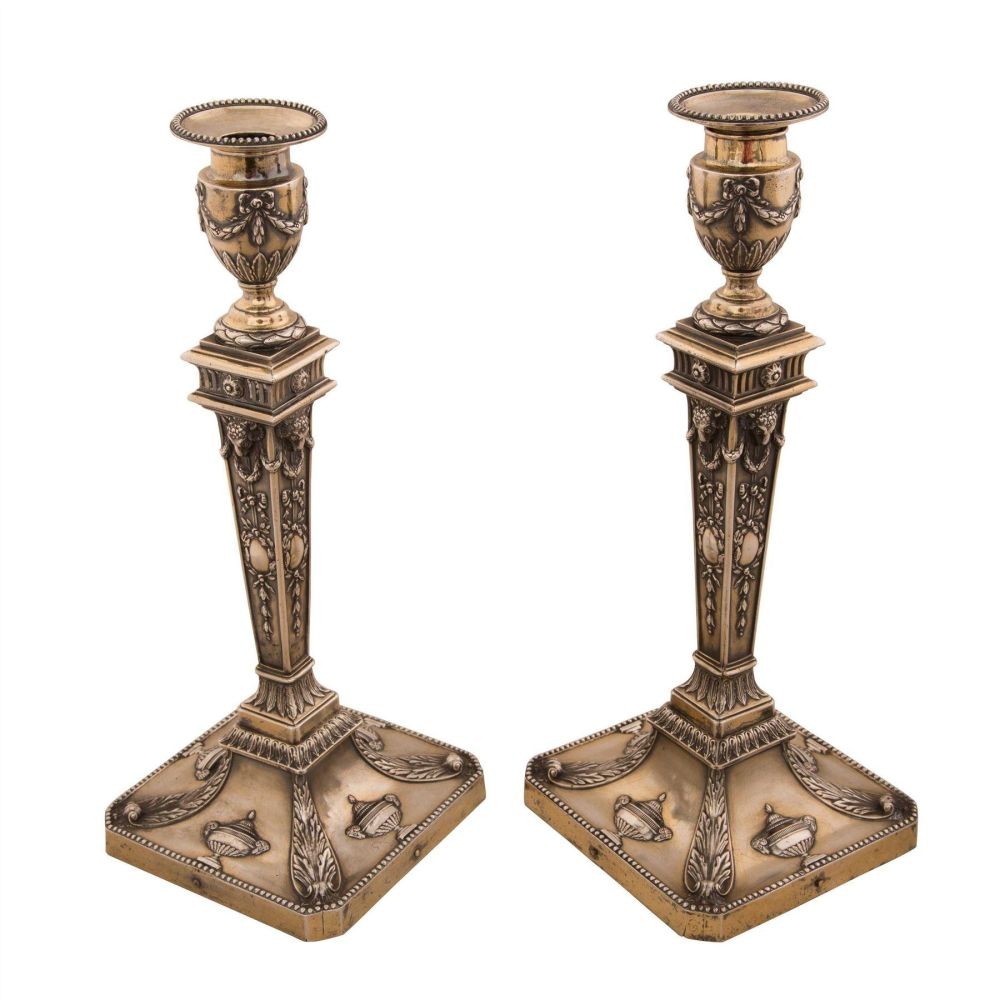 Pair of Neo-Classical Revival Candlesticks DA1559574