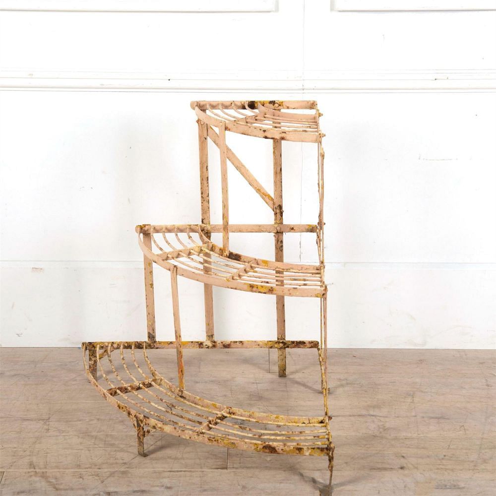 French Iron Corner Plant Stand GA1561232