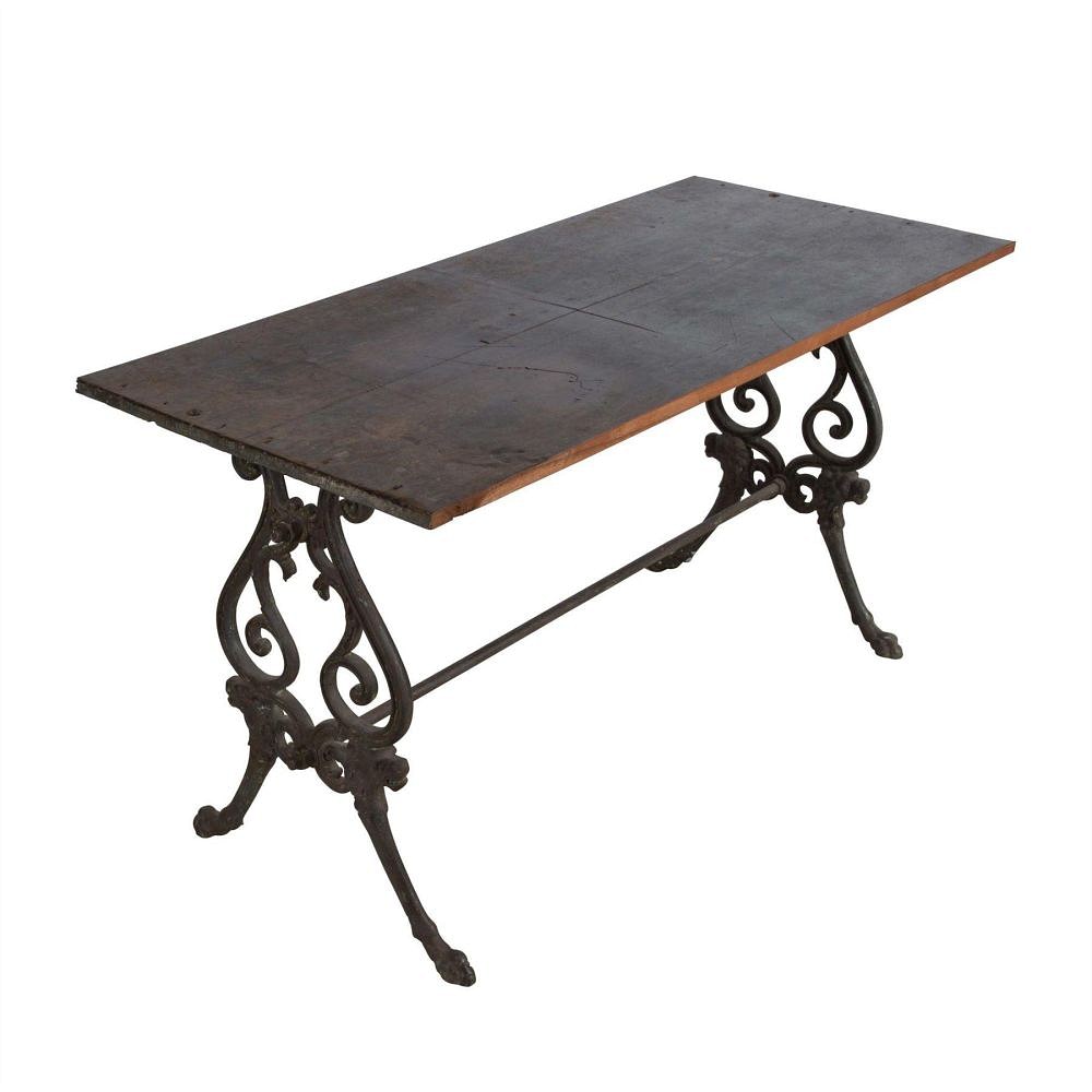 19th Century Cast Iron Table TC9959081