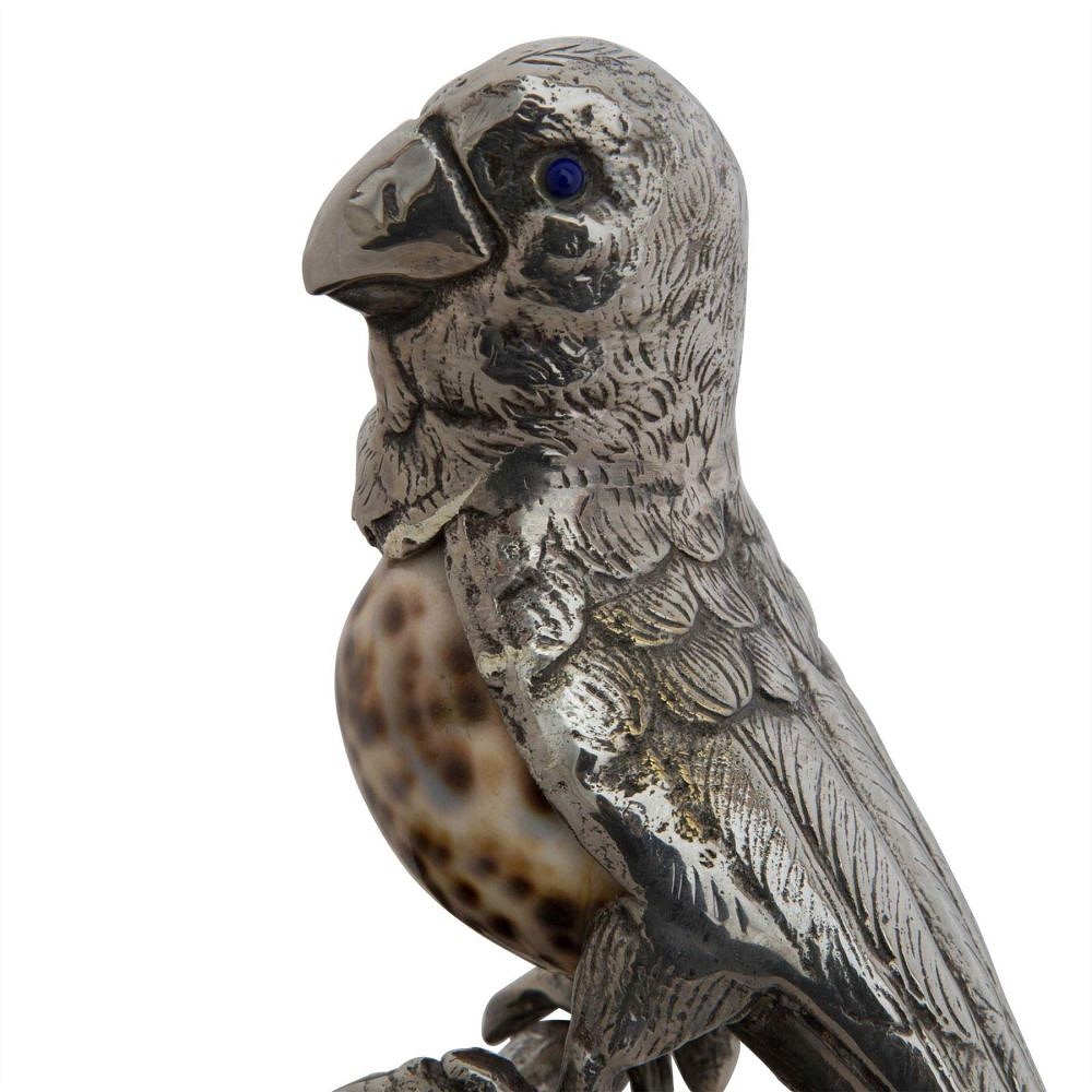 Silver Plate 'Binazzi' Parrot DA1504935