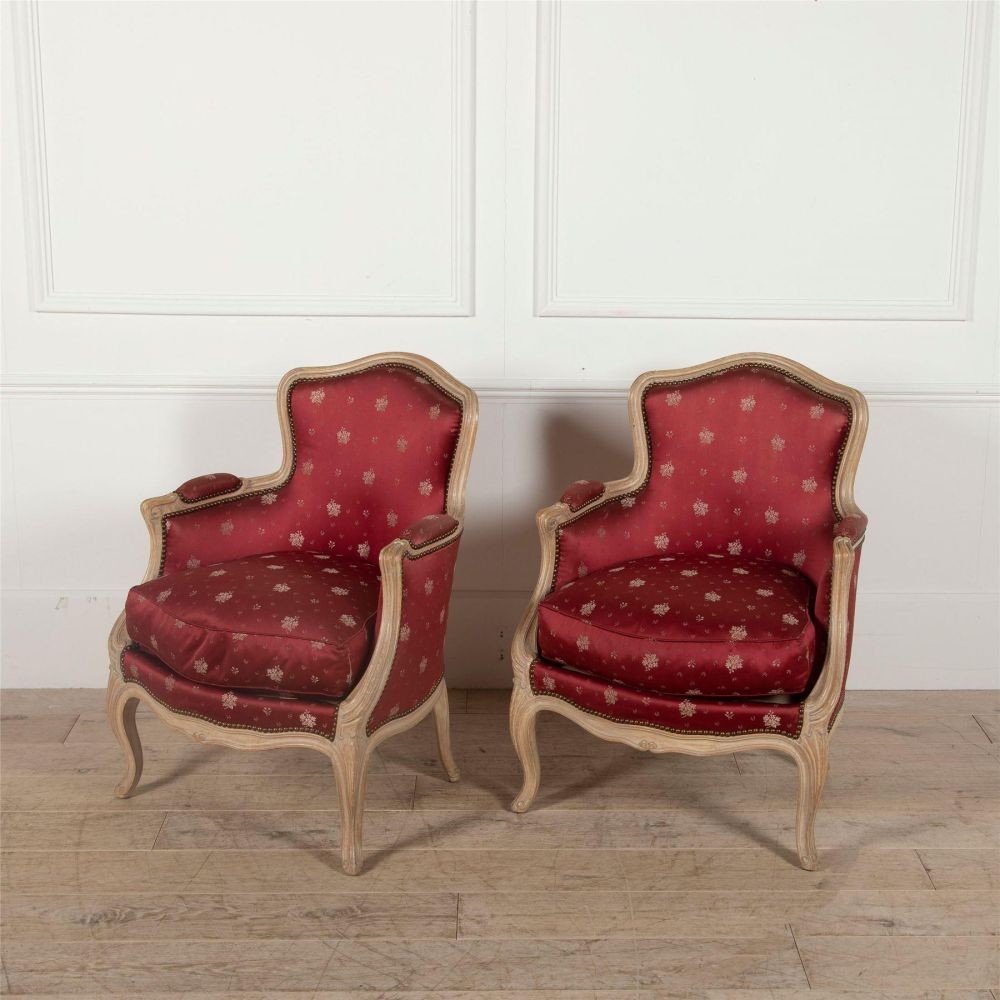 Classic Pair of French Armchairs CH5262315