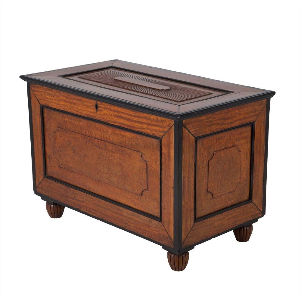 19th Century Satinwood and Ebony Chest OF0659358