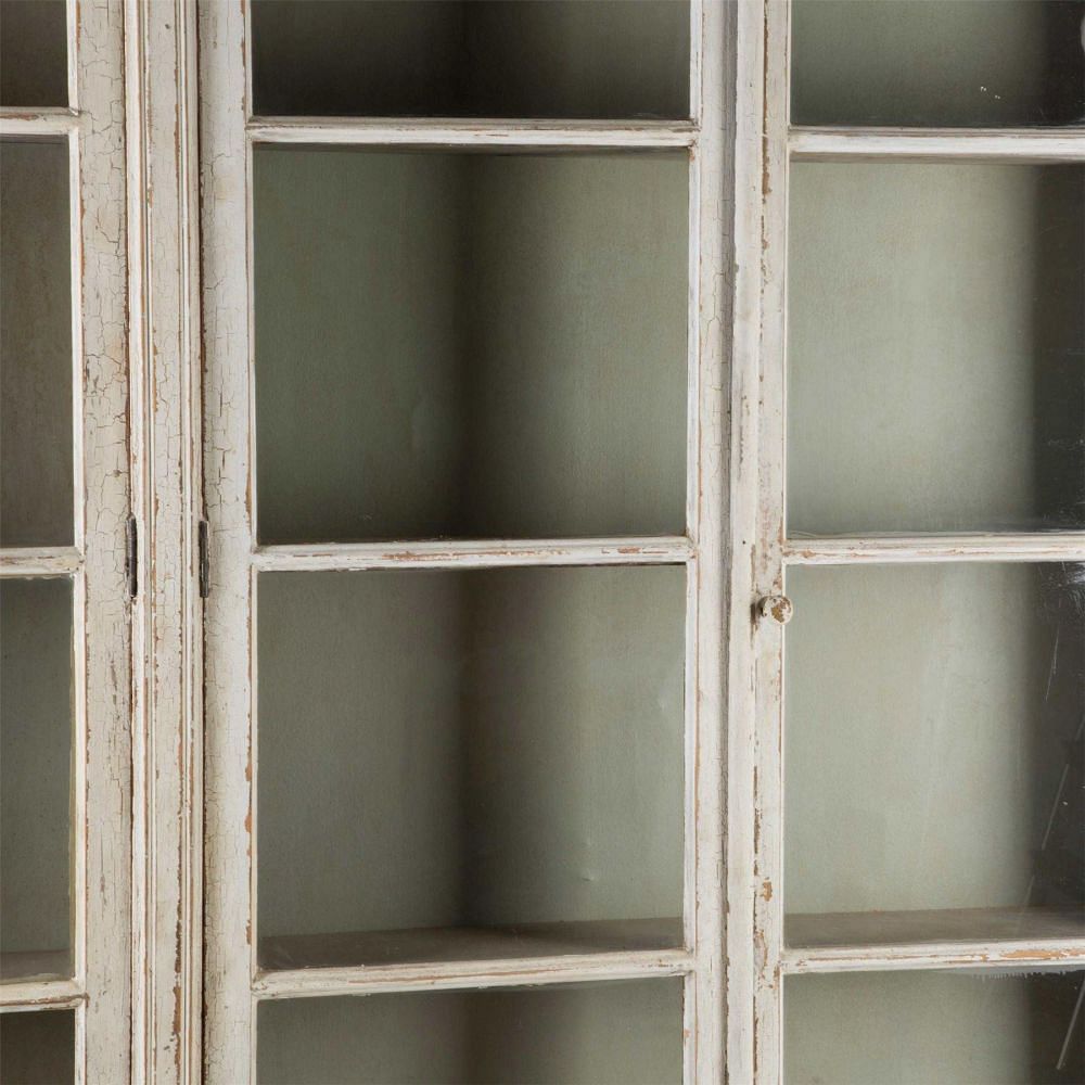 Large Painted Display Cabinet BK0160439