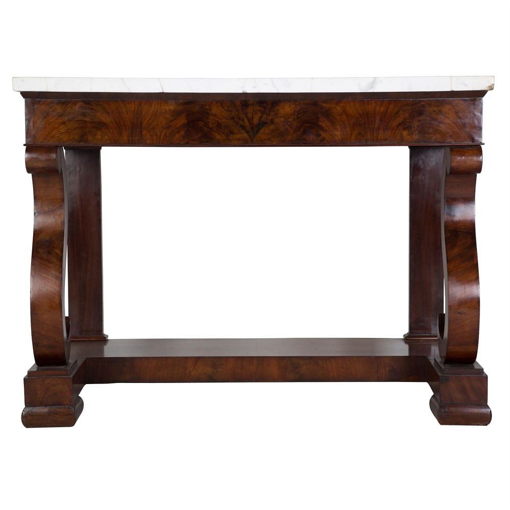 19th Century Italian Mahogany Console Table CO069208