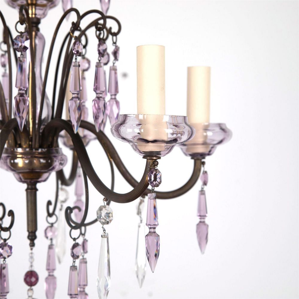 Venetian 1930's Six Branch Chandelier LC2162111