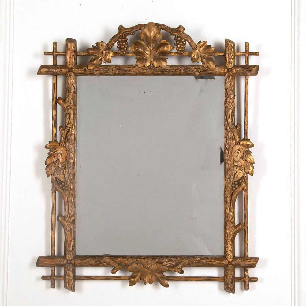 Carved Grape Vine Mirror MI157020