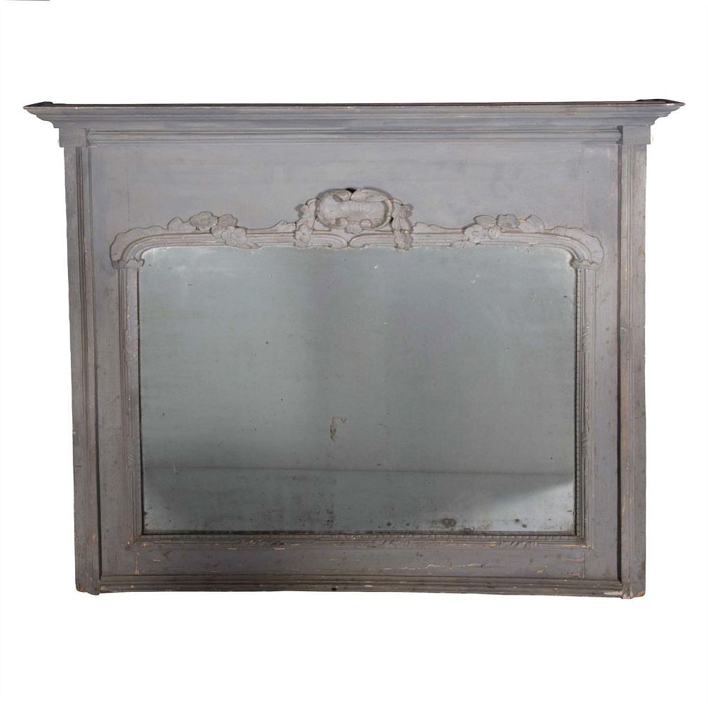 French 18th Century Over Mantle Mirror MI3759093