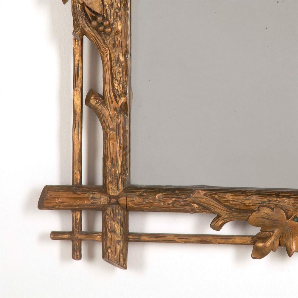 Carved Grape Vine Mirror MI157020
