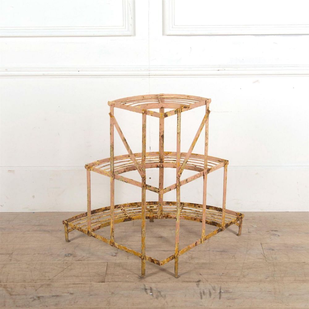 French Iron Corner Plant Stand GA1561232