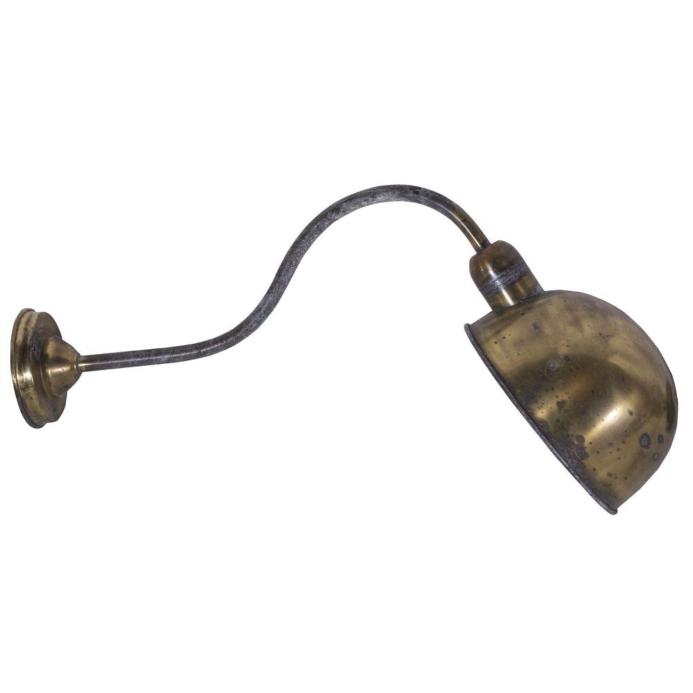 Pair of Brass Swan Neck Lamps LT3660256