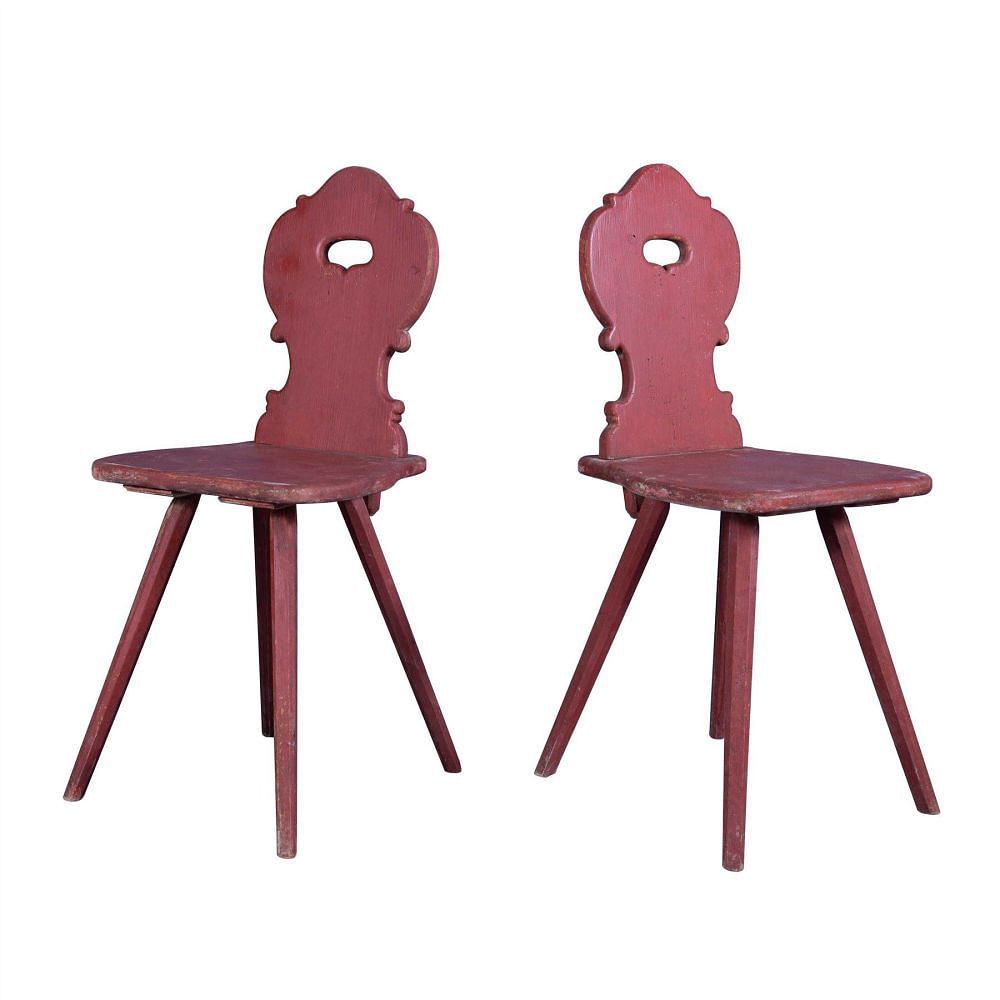 Six Tyrolean Dining Chairs CD4359490