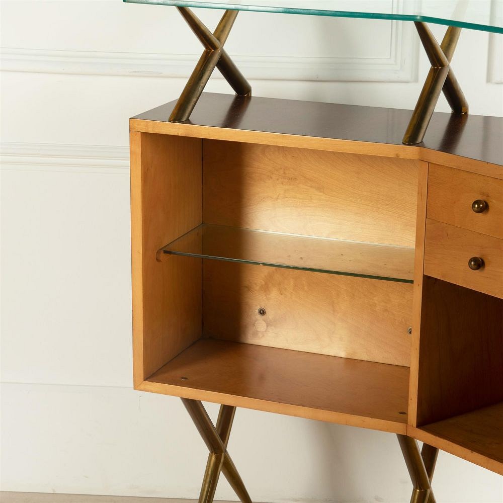 1950s Italian Freestanding Bar Cabinet OF3061587