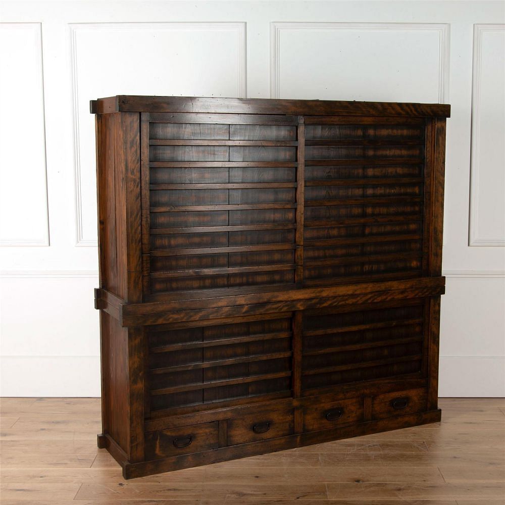 Japanese Hinoki Tansu Cupboard CU4362150