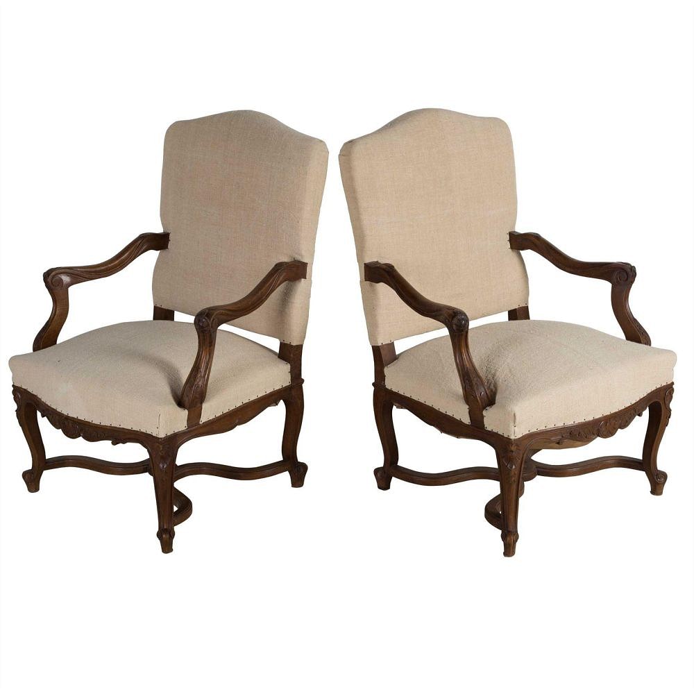 Pair of French 19th Century Armchairs CH4159047