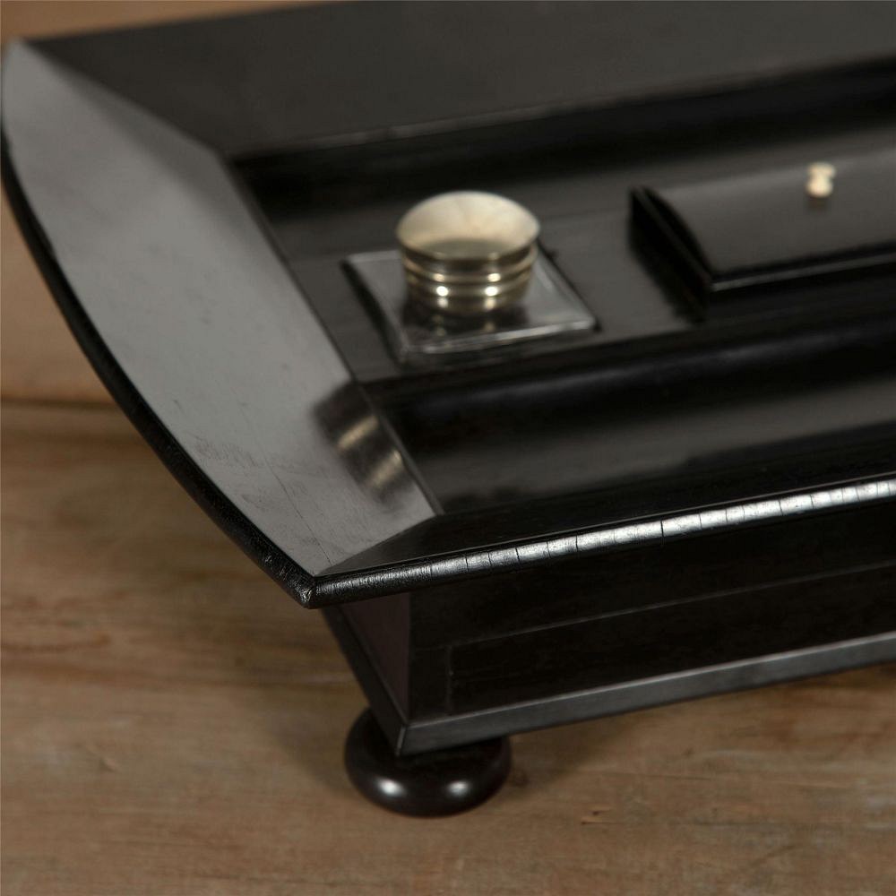 Regency Ebony Anglo Indian Ink Stand DA0362643
