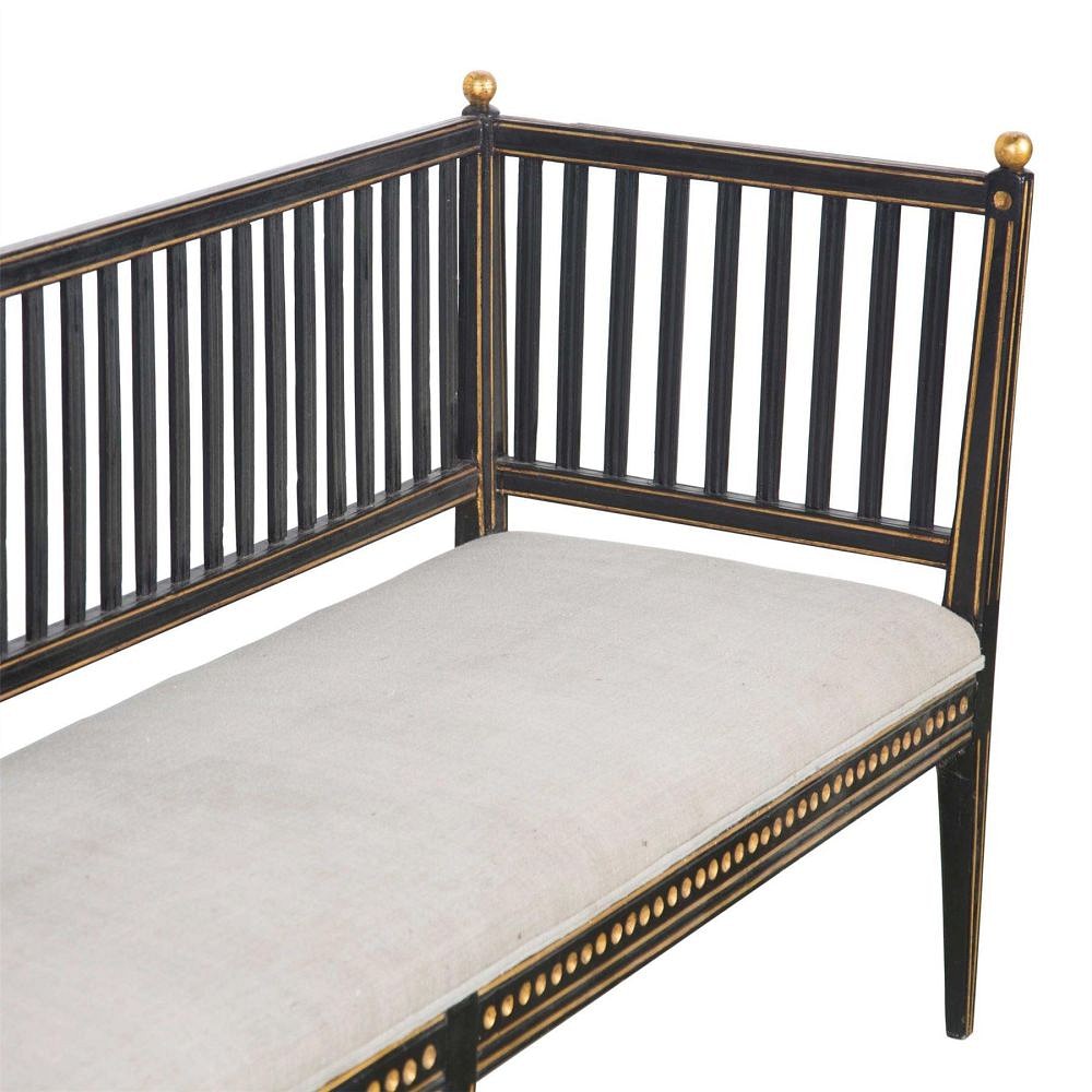 Regency Ebonised Bench SB9955507