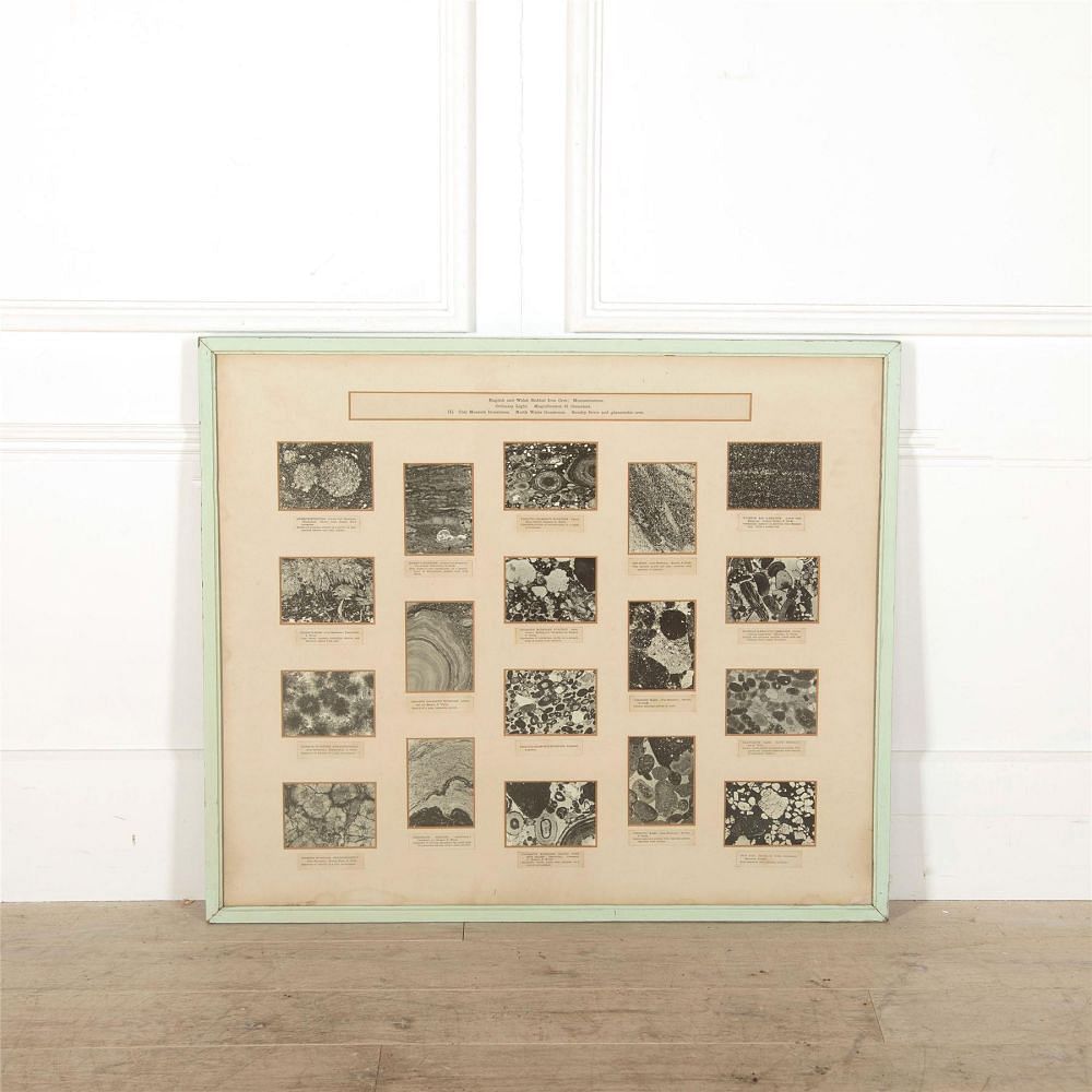 Composite Photographic Vignettes of Welsh Iron Minerals WD0562587
