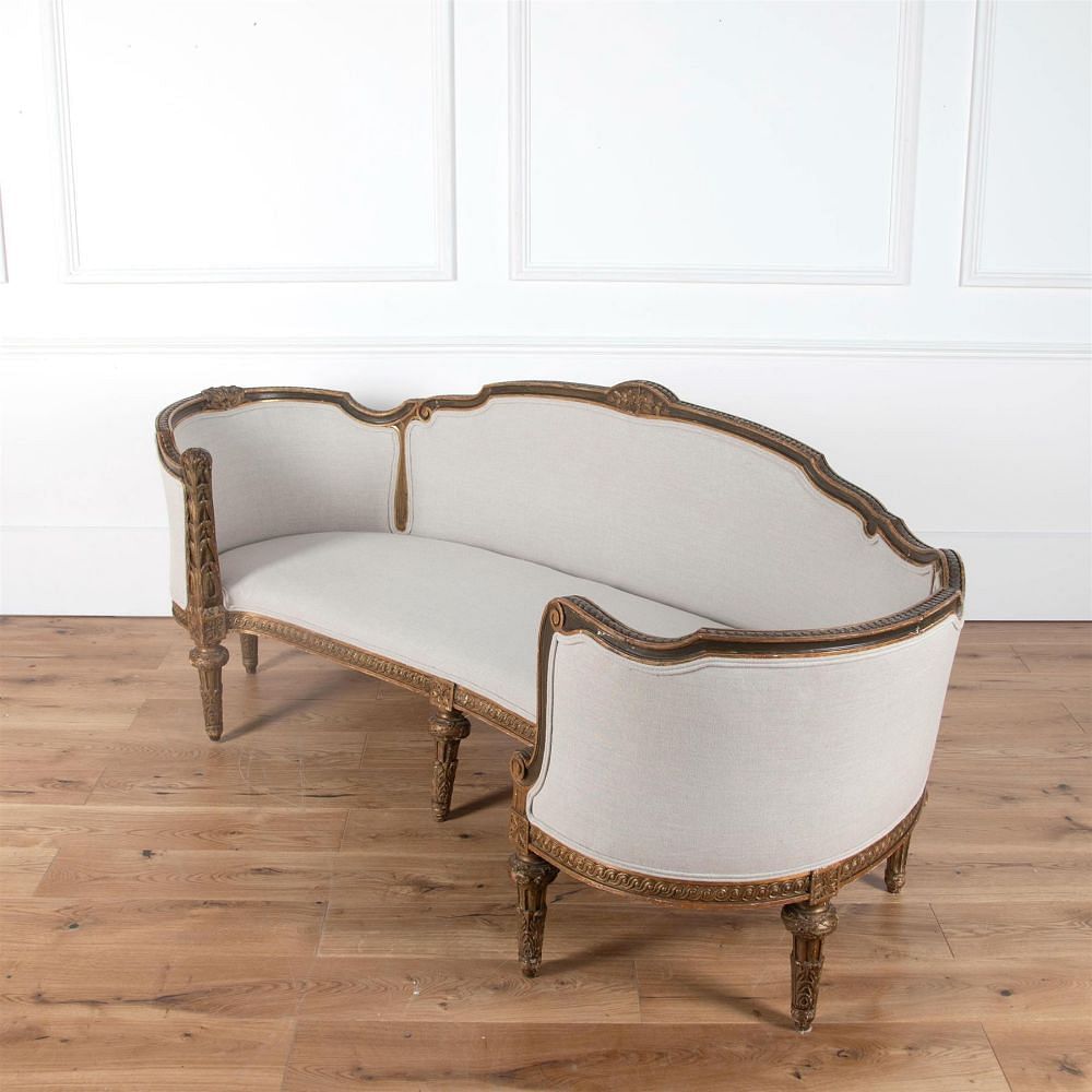 Rare 18th Century French Corbeille Sofa SB5861545