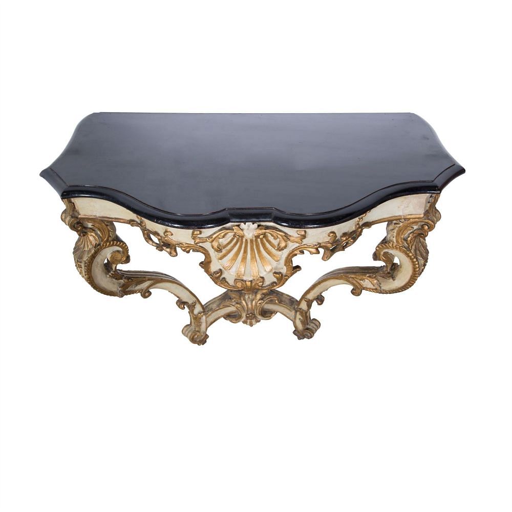 French Decorated Console Table CO0357710