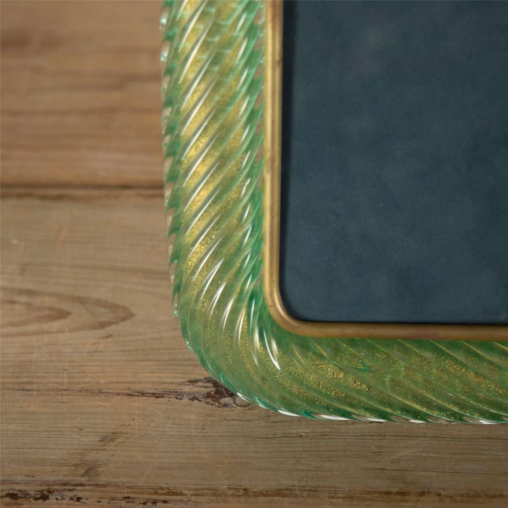 Murano Venini Glass Rope Photograph Frame DA587342