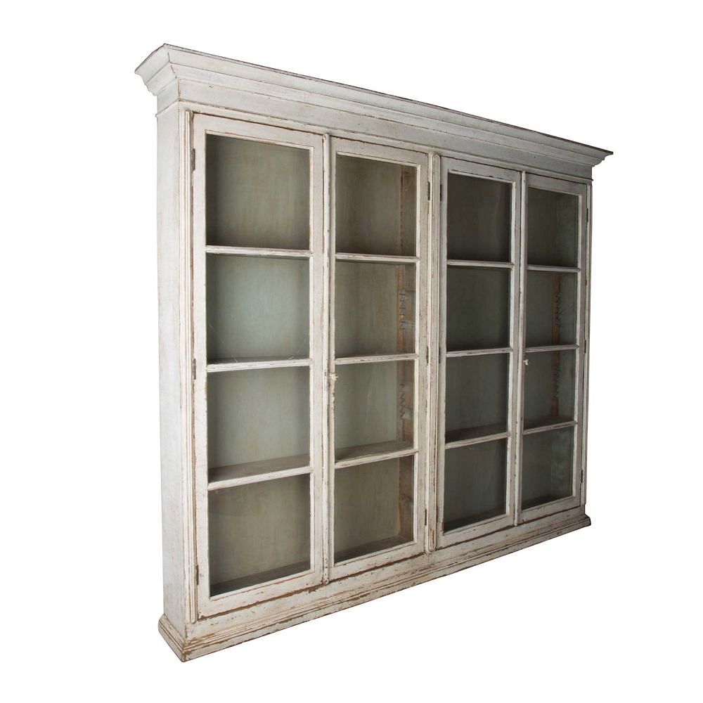 Large Painted Display Cabinet BK0160439