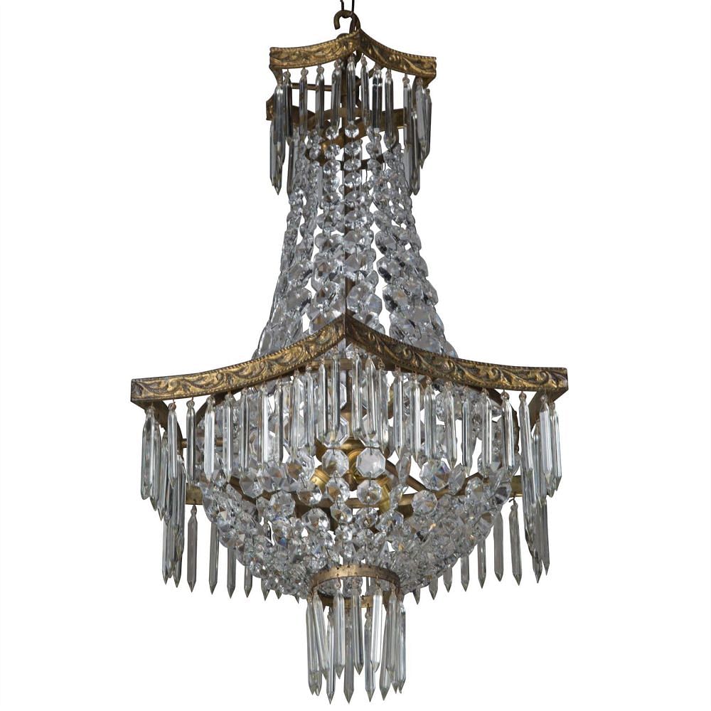 1920s Scalloped Chandelier LC2154596