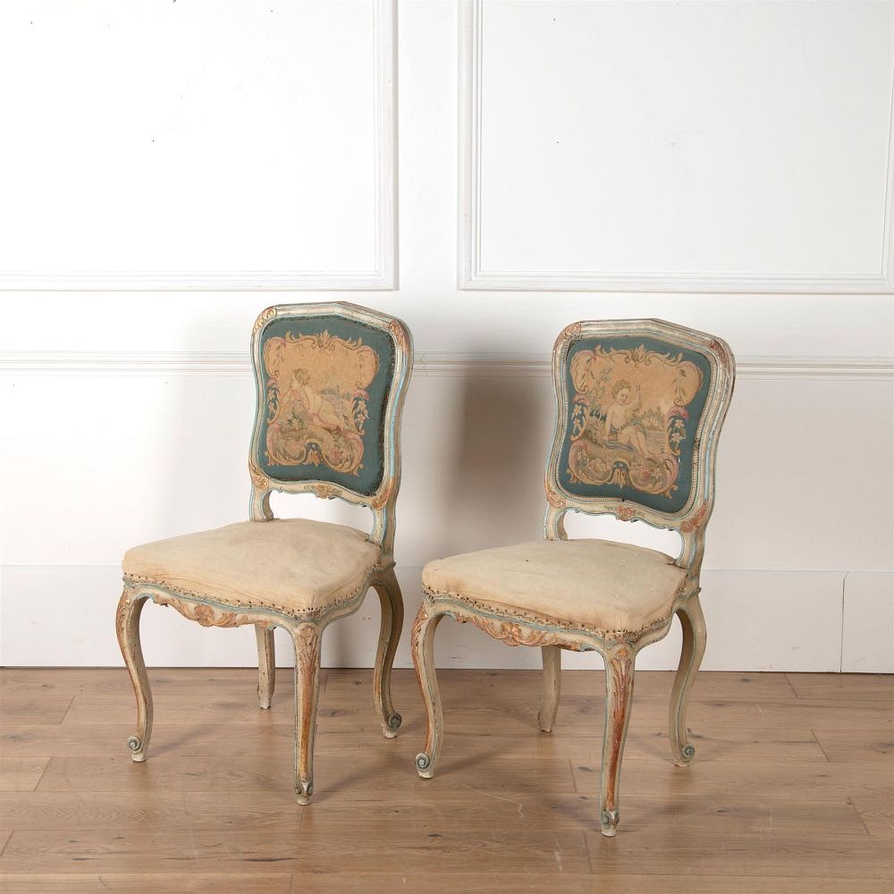 Pair of French Carved Chairs CH3562448