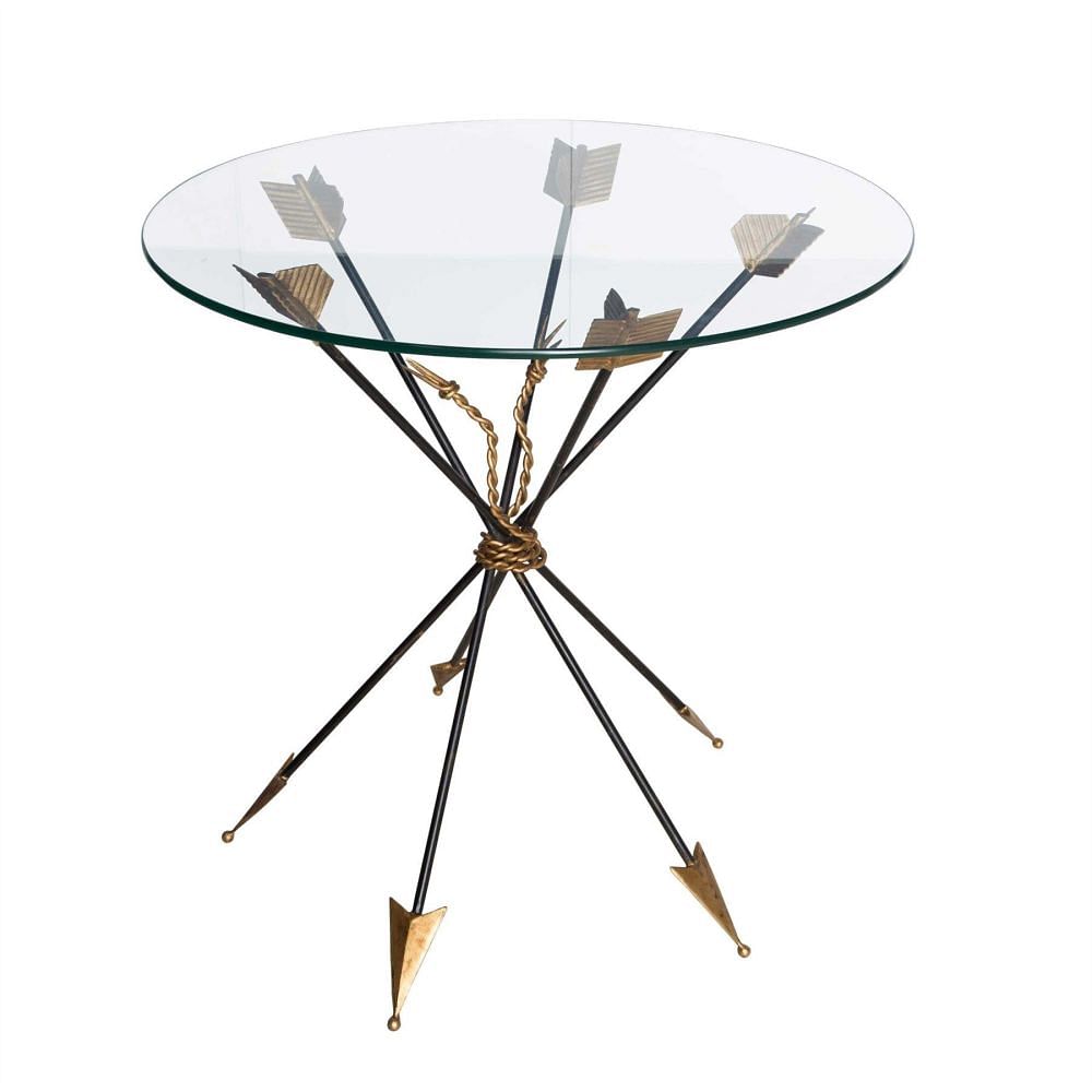 Italian Mid Century Arrow Table In Style of Gio Ponti TC5958083