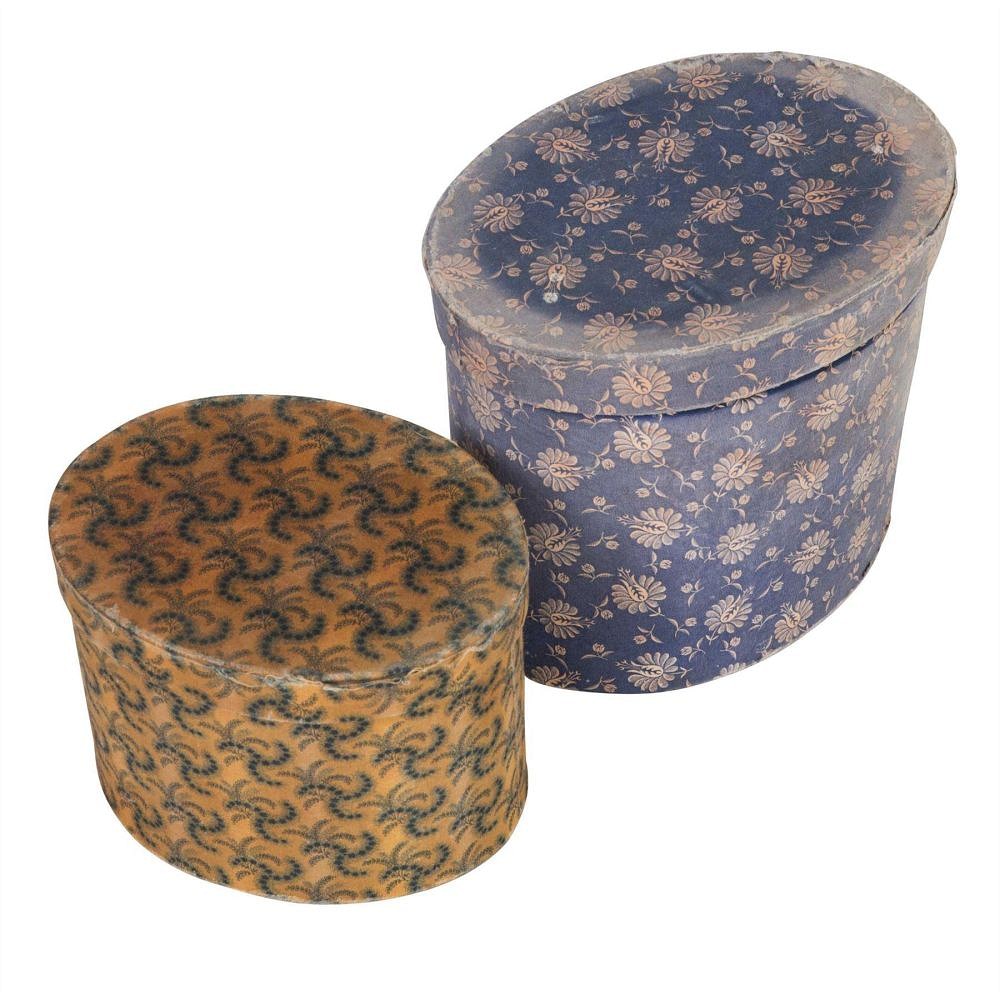 Group of Fabric Covered Boxes DA5558011