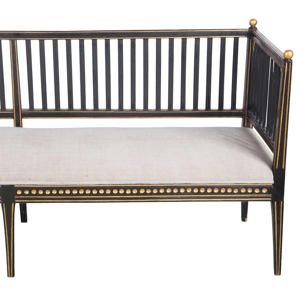 Regency Ebonised Bench SB9955507