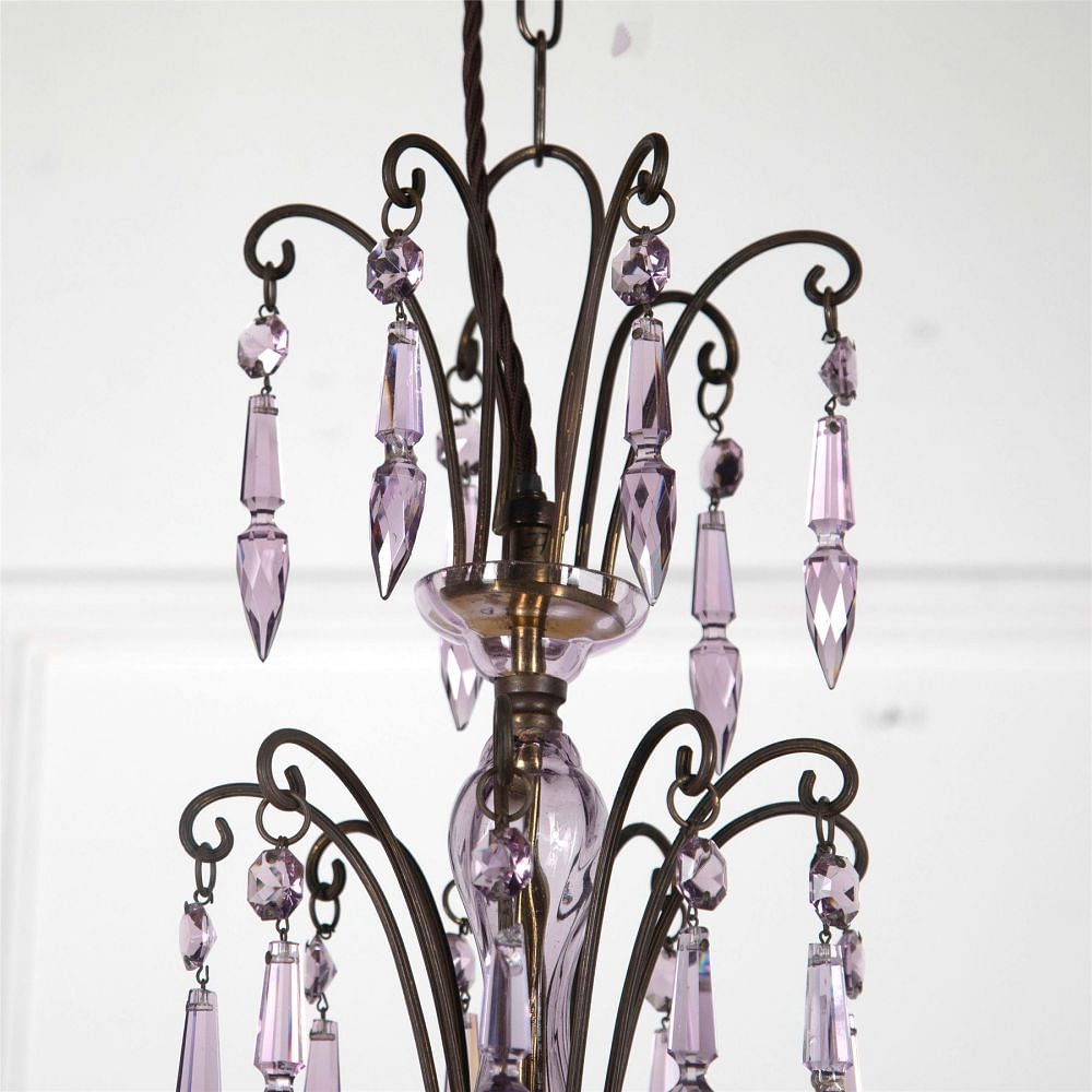 Venetian 1930's Six Branch Chandelier LC2162111