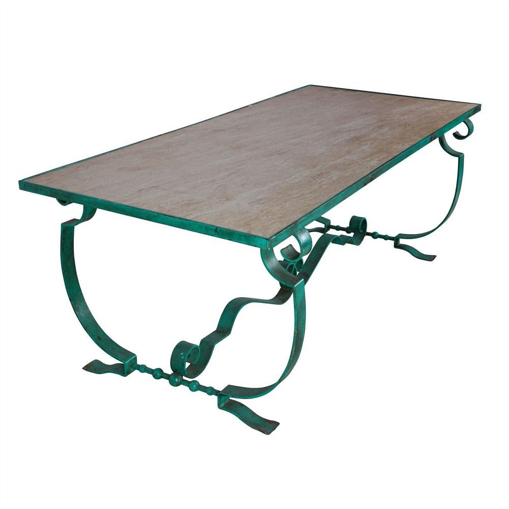 20th Century French Wrought Iron Table TD3753586