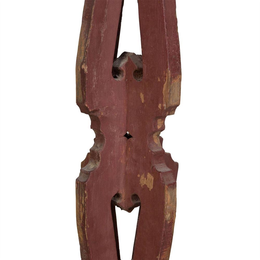 Pair of Balcony Elements Converted to Lamps LT017688