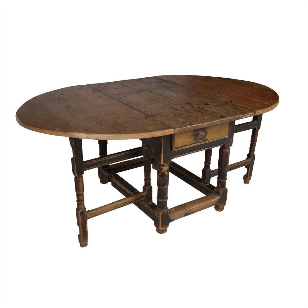 Swedish Rococo Drop Leaf Table TD6057437