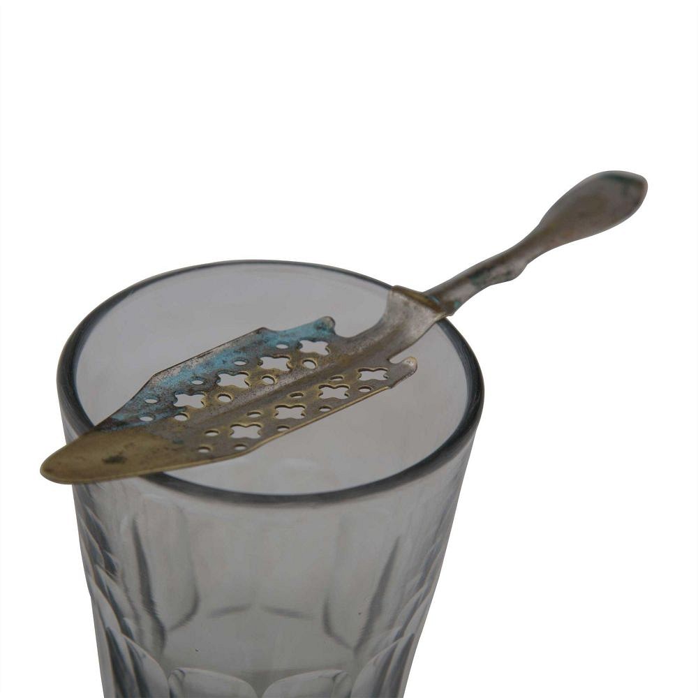French Absinthe Glass and Spoon DA4454951