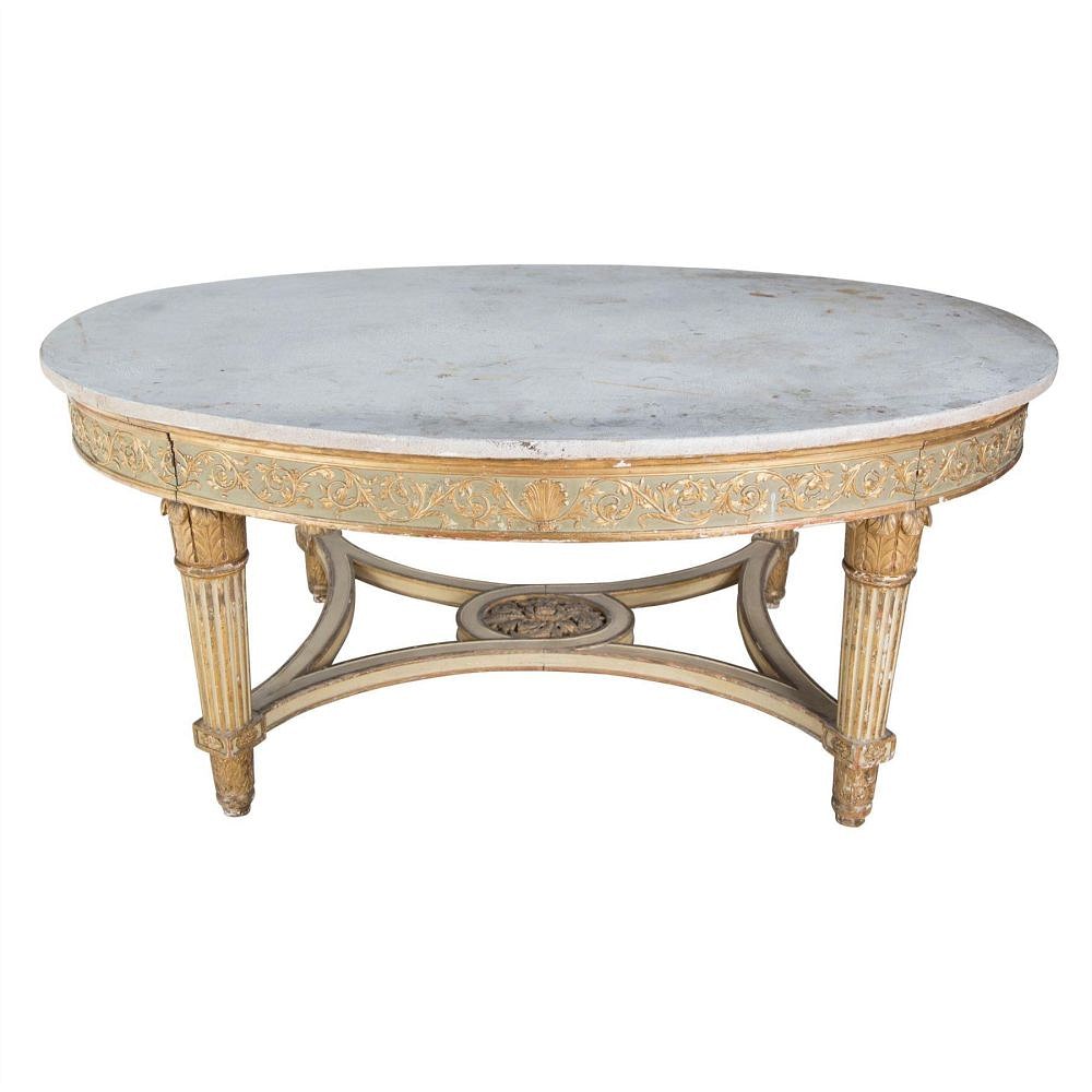 Large Oval Italian Centre Table TC2957010