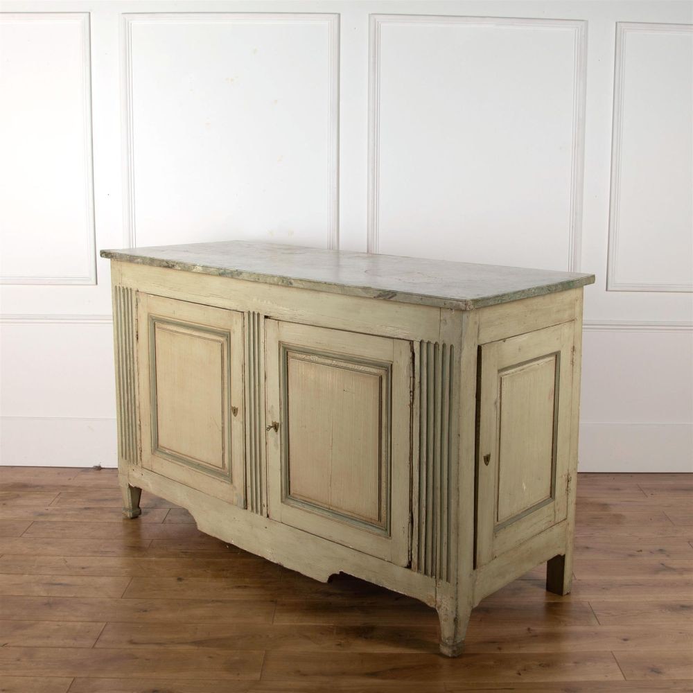 Large French Painted 18th Century Buffet BU4562674